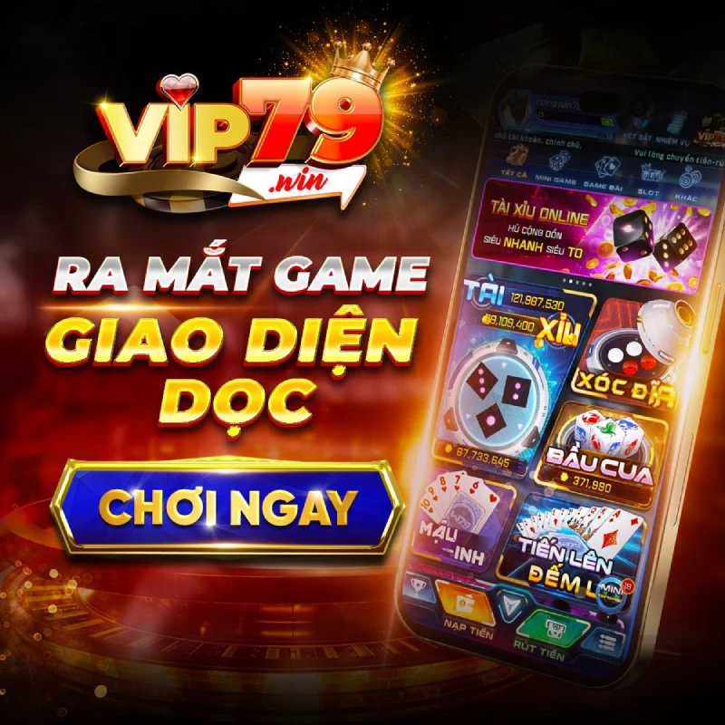 giao diện app vip79